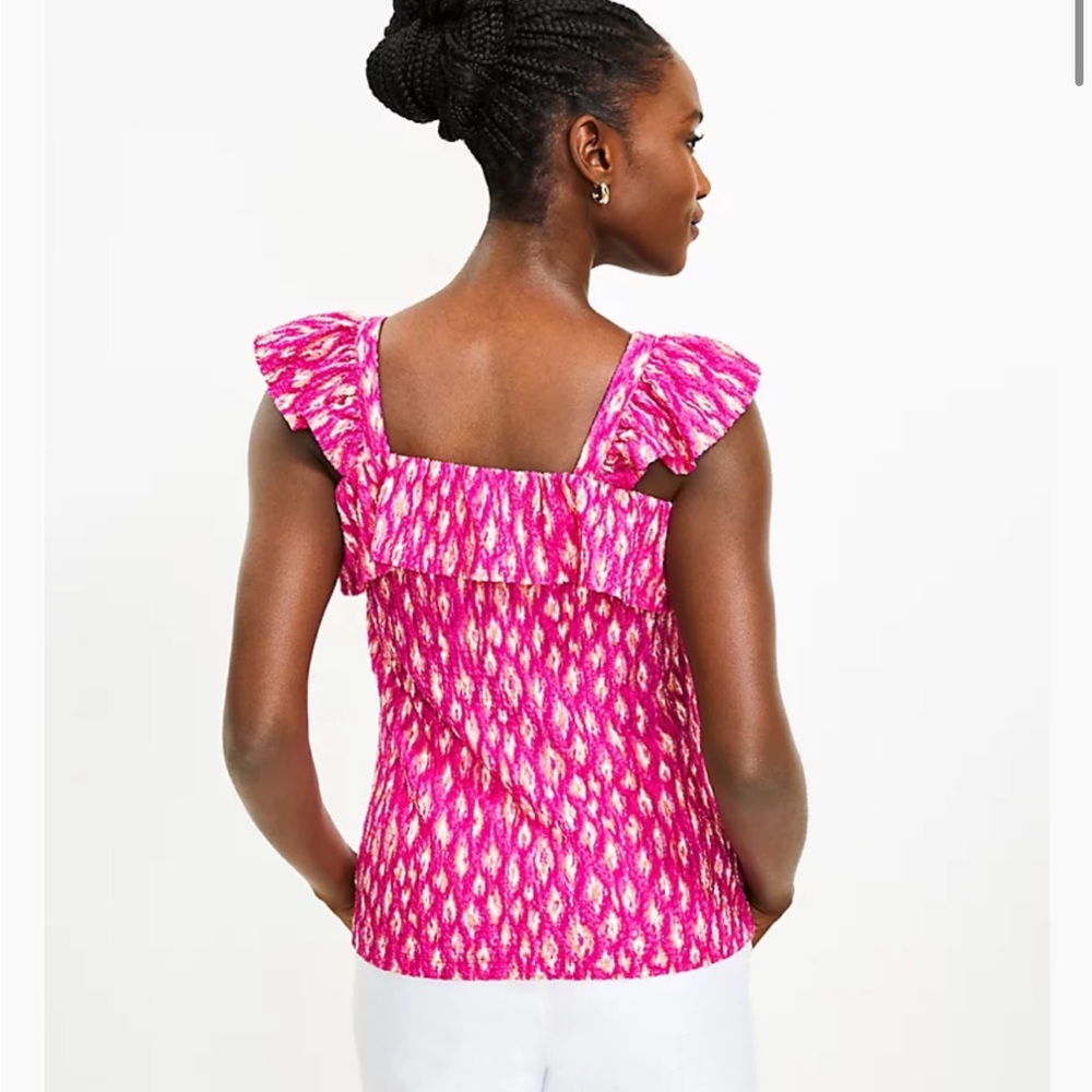 The Loft Ruffled Tank Top - Picture 2 of 11